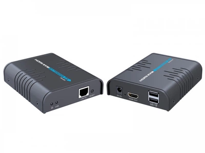Видео удлинитель KVM HDMI Lenkeng LKV373KVM по IP-сети до 120 м (LKV373KVM)