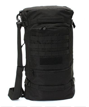 Сумка-рюкзак тактическая VR R101 черная, 50 л