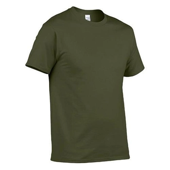 Тактическая футболка Flas-3; М/50р; Микрофибра. Олива. Армейская футболка Флес. Турция.