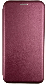 Чехол-книжка Elegant на Xiaomi Redmi Note 9 бордовый