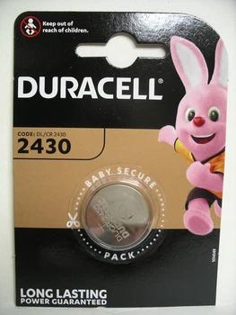 Батарейка Duracell CR 2430 3V литиевая