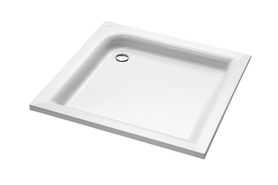 Standard Plus Поддон квадратный 90x90 см, глубина 9 см, выпуск 52 мм