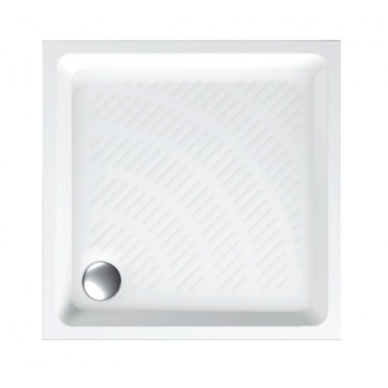 Поддон Round акриловый 80x80, квадратный