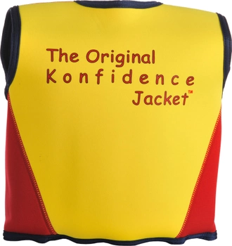 Плавательный жилет Konfidence Original Jacket Red/Yellow