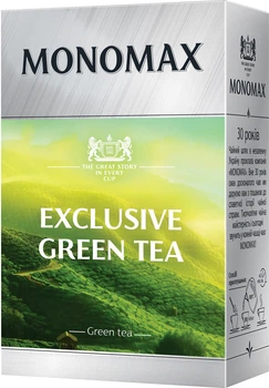 Зелений крупнолистовий чай Мономах Exclusive Green Tea 90 грам