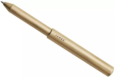 Тактическая ручка The James Brand Stilwell + Gold Латунь