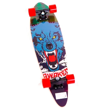 Лонгборд Маневренный Best Board Скейтборд С 32027-7 Lukai Черный Наждак