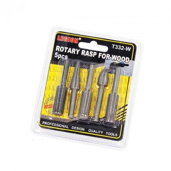 Набор из 5 фрезерных сверл Rotary rasp for steel для сверления и фрезерования