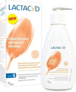 Засіб для інтимної гігієни з дозатором - Lactacyd Body Care 200ml (188135-52017)