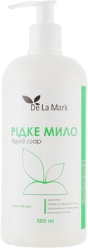 Рідке мило для рук "Зелене яблуко" - DeLaMark 1000ml (480301-20385)