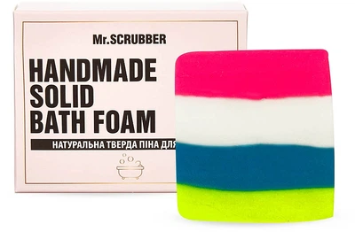 Твердая пена для ванны "Bubbles Gum" в подарочной коробке - Mr.Scrubber 100g (846998-33095)