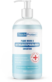 Рідке мило з антибактеріальним ефектом "Евкаліпт та розмарин" - Touch Protect 500ml (818844-26371)