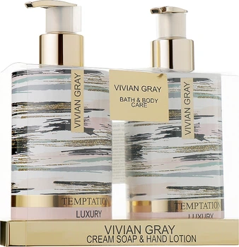 Набор - Vivian Gray Temptation (cr/soap/250ml + h/lot/250ml) (685425-2101)