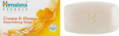 Питательное мыло сливочно-медовое для нормальной и сухой кожи - Himalaya Herbals Cream Honey Soap 75ml (57945-35419145)