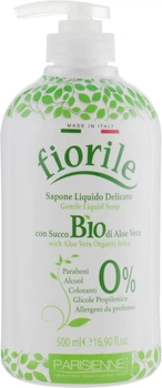 Рідке мило "Алое вера" - Parisienne Italia Fiorile Aloe Vera Liquid Soap 500ml (580377-58202)