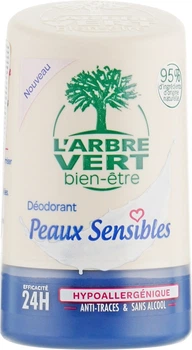 Дезодорант для чутливої ​​шкіри - L'Arbre Vert Sensitive Deodorant 50ml (743530-22822)