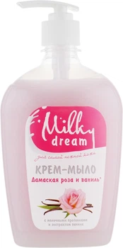Рідке мило "Дамаська троянда та ваніль" - Milky Dream 1000ml (446431-28869)