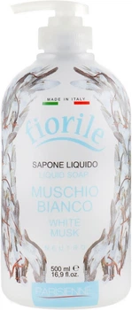 Рідке мило "Білий мускус" - Parisienne Italia Fiorile White Musk Liquid Soap 500ml (578067-34797)