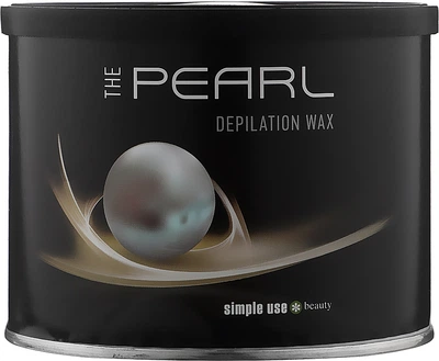 Теплый полимерный воск "Серебро" для депиляции - Simple Use Beauty The Pearl Depilation Wax 400ml (1055699-60992)