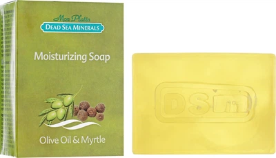 Зволожувальне мило з олією оливи і мирту - Mon Platin DSM Moisturizing Soap 120g (485333-40377)