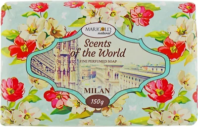 Тверде туалетне мило "Мілан" - Marigold Natural Soap 150g (211825-23481)