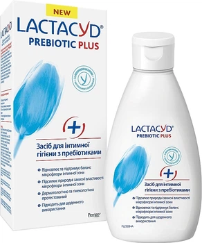 Средство для интимной гигиены с пребиотиками - Lactacyd Prebiotic Plus 200ml (838880-31015980)