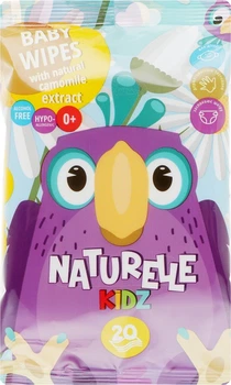 Детские салфетки влажные "Ромашка", 20шт - Naturelle Kidz 20шт (796159-33854)