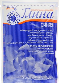 Глина косметическая синяя - Голден-Фарм 60g (110501-8314)