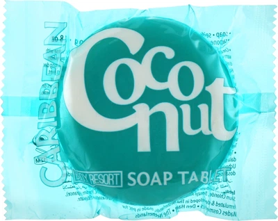 Мыло "Карибский кокос" - Body Resort Caribbean Coconut Soap Tablet 50g (342273-33639203)