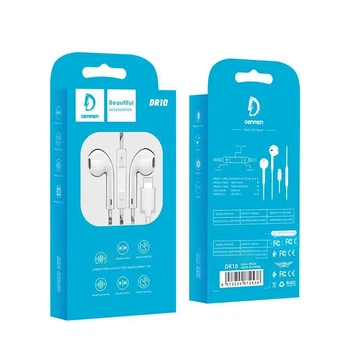 Навушники Denmen DR10 Lightning for iPhone Bluetooth