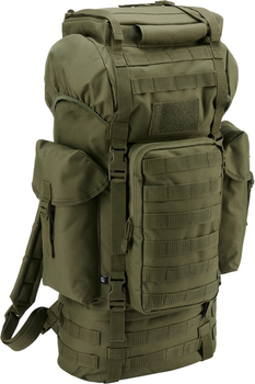 Військовий тактичний рюкзак Brandit Molle Battle Olive 65 л