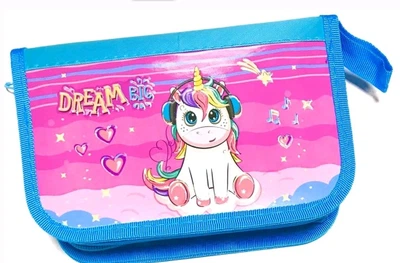 Пенал двойной картонный Kidis, Unicorn Dreams