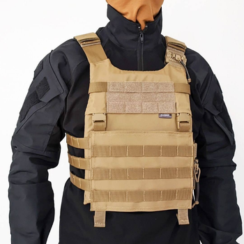 Плитоноска Plate carrier AMS.M22 Койот