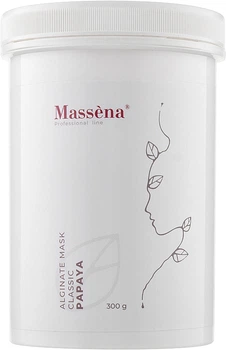 Альгінатна маска для обличчя з ензимами папаї - Massena Alginate Mask Classic Papaya 300g (903776-55043)