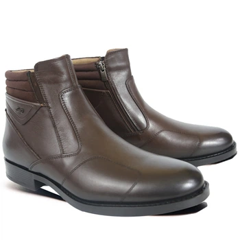 Мужские анатомические ботинки Forelli 31664-G коричневые 45