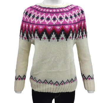 Жіночий свитер H&M у вінтажному стилі ретро 90-х років Fair isle масивного трикотажу