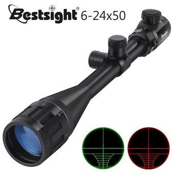 Оптичний Приціл BestSight 6-24x50 AOE з підсвічуванням шкали