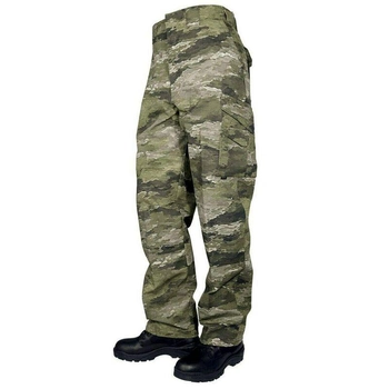 Тактические военные штаны Tru-Spec 24-7 Poly/Cotton R/S Pants w/Cell Phone Pockets, ATACS IX 30, Dig.Conc.Syst. A-TACS IX