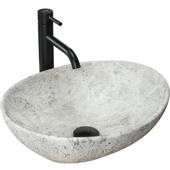 Умывальник Rea Sofia light stone накладной REA-U0165