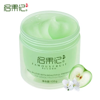 Увлажняющая маска для лица с экстрактами яблока и грейпфрута Mingguoji Green Apple Moisturizing Mask, 135г