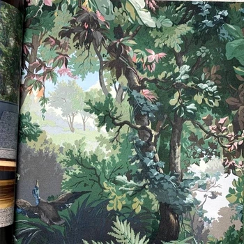 Обои виниловые на флизелиновой основе AS Creation History Of Art 0,53х10,05м зелёный (37652-1)
