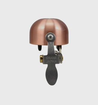 Дзвінок E-NE CRANE, Brushed Copper, 37мм латунь, скоба