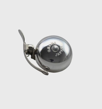 Дзвінок MINI SUZU CRANE, Polished Silver, 45мм алюміній, затискач