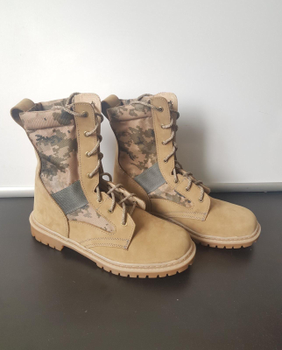 Берцы летние облегченные, обувь для военных KROK BL1, 36 размер, хаки, 01.36