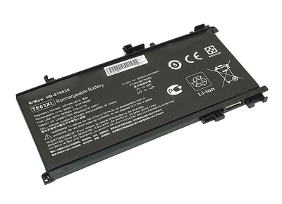 Аккумулятор для ноутбука HP TE03 Omen 15-AX 11.55V Black 3500mAh OEM