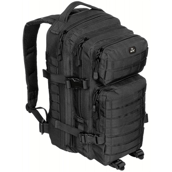 Тактический Рюкзак MFH US Assault 30л 230 × 440 × 240 мм M95 Черный (30333B)