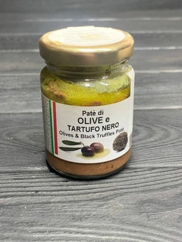 Трюфельная паста Gemignani Tartufi с черными оливками с/б 80г