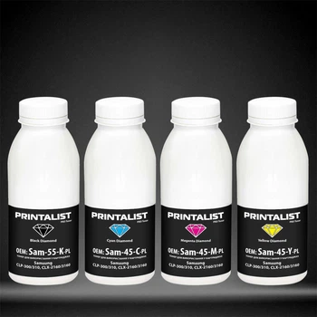 Тонер для Samsung SL-C460W PRINTALIST набір 4 кольори B/C/M/Y Sam-CLP300-SET-PL