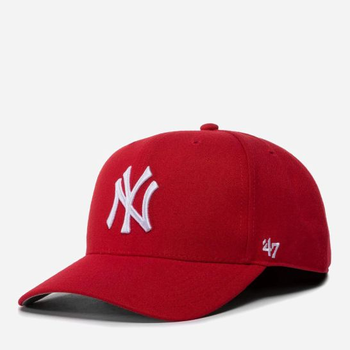 Кепка 47Brand Yankees B-CLZOE17WBP-RD One Size Червоний/Сірий (192915076437)