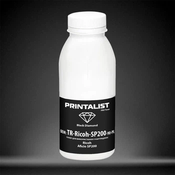 Тонер для Ricoh Aficio SP213sfn PRINTALIST Black 90г TR-Ricoh-SP200-90-PL